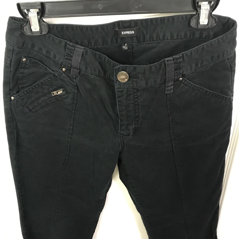 Black Express Boot Cut Pants/Jeans